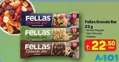 FELLAS GRANOLA BAR 23 G fiyat ve kampanya bilgisi